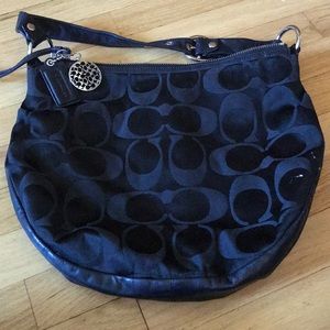 Coach Black Ali Handbag